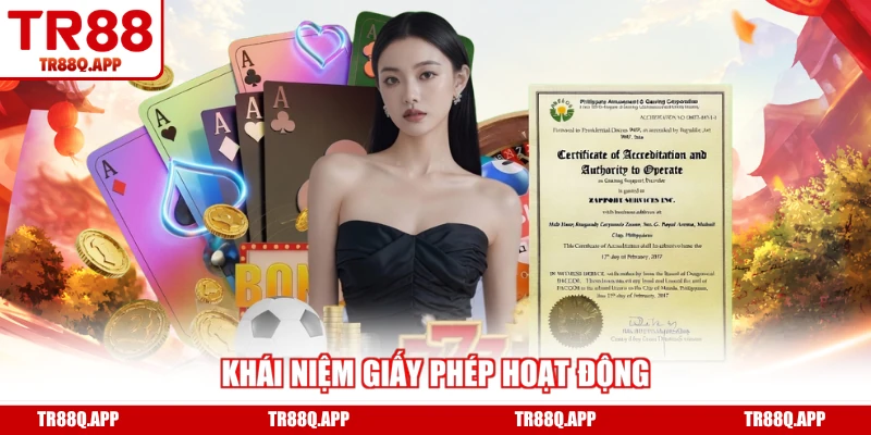 Khái niệm giấy phép hoạt động